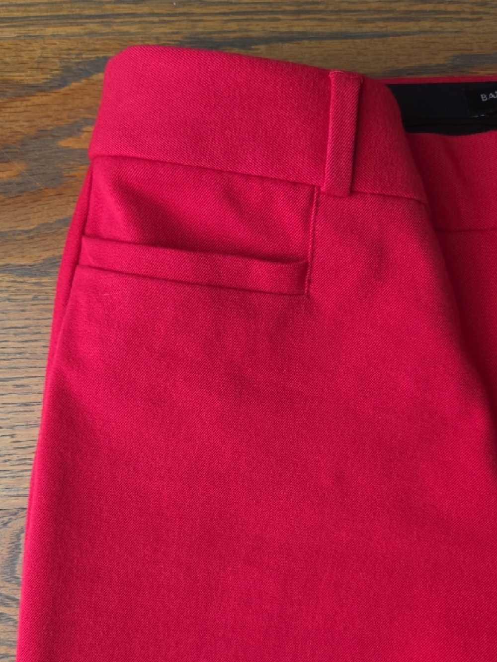 Banana Republic Red Sloan Pants - Picture 3 of 5